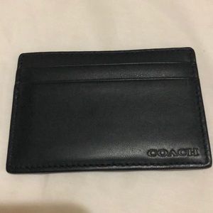 Coach card case